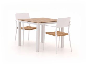 Bellagio la vita attrattiva Bellagio Cino/Fidenza 90cm dining tuinset 3-delig stapelbaar