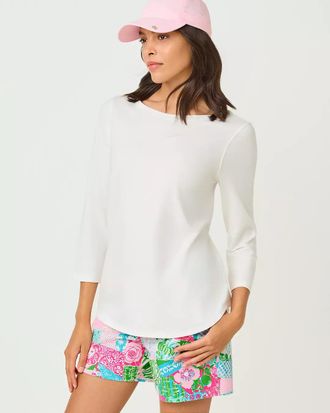Lilly Pulitzer Key West 3/4 Sleeve Top