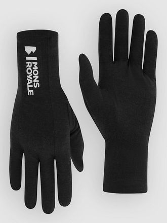 Mons Royale Merino Volta Liner Gloves nero