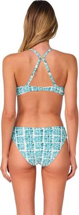 Swim Systems Chloe Bikini Swim Bottoms in Surf Tile Scrunch at Nordstrom, Size X-Large