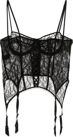 Kiki De Montparnasse Corsetto Precieuse - Nero