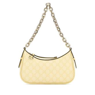 Gucci Printed Canvas Gg Emblem Shoulder Bag Daylyeldkydayly T Polyurethane Polyamide Borse A Mano