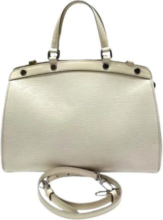 Louis Vuitton Pre-owned Brea MM Handtas - Dames - Vintage Handtas - Wit - ONE Size - Leer - Vintage
