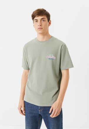 Only & Sons T-Shirt ONLY & SONS ONSKEANE RLX SS PRINT TEE NOOS, Herren, Gr. S, beige (limestone print:gelato), Jersey, Obermaterial: 100% Baumwolle, bedruckt, rel