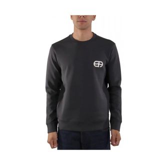 Emporio Armani Hombre, Sudaderas, Negro, Talla: L