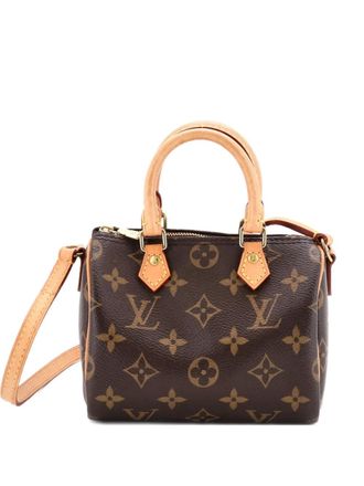 Louis Vuitton Speedy Mini HL Handbag Monogram Canvas satchel - Marrone