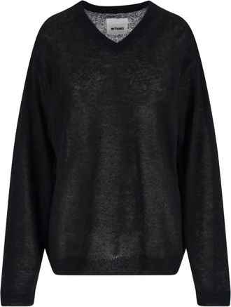 MYTHINKS V-neck pullover - Zwart