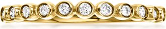 Ross-Simons Bezel-Set Lab-Grown Diamond Ring in 10kt Yellow Gold
