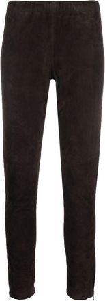 Parosh Parosh Slim-Fit-Wildlederhose