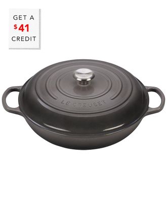 LE CREUSET 5Qt Signature Braiser With $41 Credit