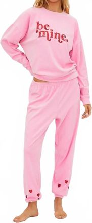 Beach Riot Georgie Relaxed Fit Pant In Lovely Pink