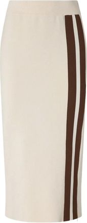 Pinko Gonna con logo - Toni neutri