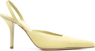 Gia Borghini Green Octavie Pumps