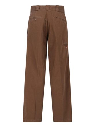 Dickies Mens Trousers Brown Cotton