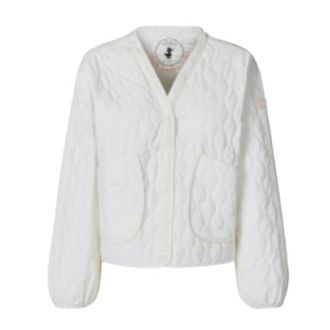 Save The Duck Bomber Jackets, female, Beige, Size: XS Bomber Jacket