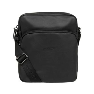 Lancaster Soft Vintage Crossbody Tas - Dames - Tassen - Zwart - Maat: ONE Size Leer
