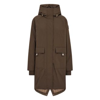 Mos Mosh MMCali Chaqueta de Pelo Sint&eacute;tico - Coats - Mujer - Marr&oacute;n - XS