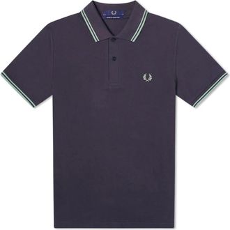 Fred Perry Polo M12 - Heren - Polos - Blauw - 3XS - Katoen - Tops