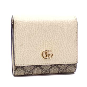 Gucci Ivory Pvc Wallet (Bi-Fold) (Pre-Owned)