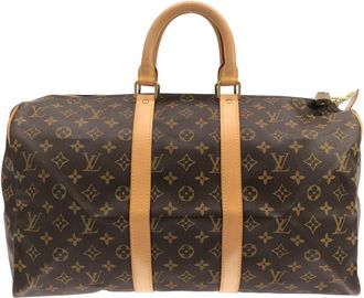 Louis Vuitton Marron Monogram Monogram Boston Bag (Pre-Owned)