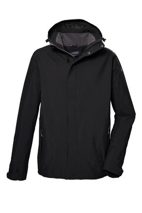 Killtec Outdoorjacke KILLTEC KOS 87 MN JCKT_XENIOS, Herren, Gr. S, schwarz, Obermaterial: 100% Polyester. Futter: 100% Polyester, Jacken Outdoorjacke, mit abn