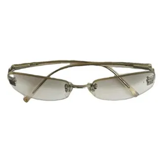 Chanel Occhiali da sole Pre-owned in metallo - - Pre-owned - Donna - Grigio - ONE SIZE