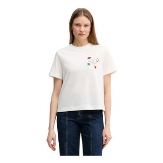 Paul Smith Tops, Dames, Wit, L, Katoen, T-shirt