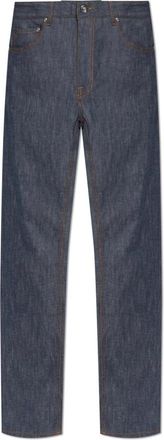 Etro Jeans met toelopende pijpen - Heren - Slim Fit Jeans - Blauw - W34 - Katoen - Jeans