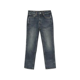 Represent Straight Jeans, male, Blue, Size: W38 Straight Jeans