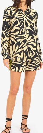 Le Superbe Bohemian Rhapsody Ex Bf Shirt In Zebra Leaf