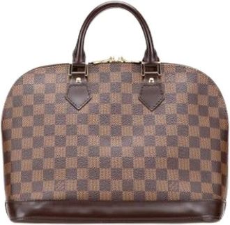 Louis Vuitton Pre-owned Handbags, female, Brown, Size: ONE SIZE Pre-owned Vintage Handbag