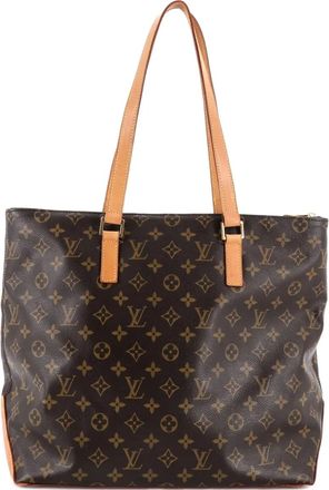 Louis Vuitton Borsa tote Cabas Mezzo Monogram Canvas - Marrone