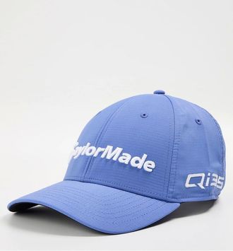 TaylorMade Taylormade Mens Wordmark Logo Pre Curved Brim Baseball Cap - Purple - Size: MENS