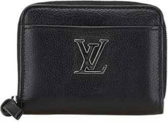 Louis Vuitton Pre-owned Wallets, female, Black, Size: ONE SIZE Pre-owned Leather Wallet