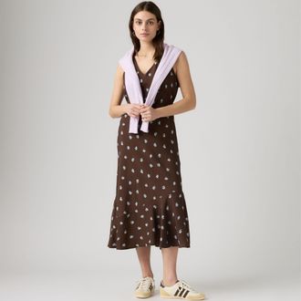 Levi's Brita Slip Dress - Womens - XS - Multi Colour / Runa Floral Java