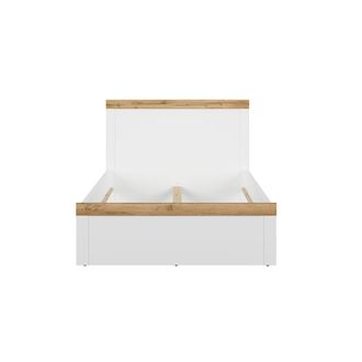 Petits Meubles Cama 120x200 estratificado Blanco marr&oacute;n