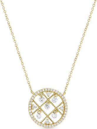 Bony Levy Audrey Diamond Pendant Necklace in 18K Yellow Gold at Nordstrom