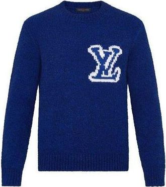 Louis Vuitton Sweater Blue 1A7XOI