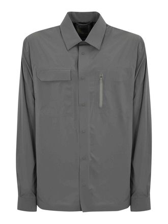 Herno Maestro Shirt Jacket In Technical Fabric