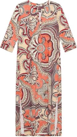 Maliparmi Midi Jurken - Dames - Casual kleedjes - Veelkleurig - 2XL - Kleedjes