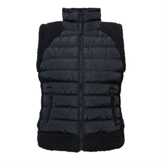DKNY Womens DKNY Horizontal Q Gilet in Black