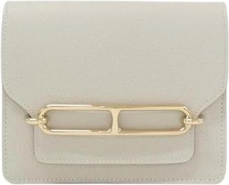 Herm&egrave;s Pre-owned RoulisSlim Evercolor Long Wallet - - Pre-owned - Donna - Grigio - ONE SIZE