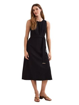Phase Eight Marta Midi Dress in Black at Nordstrom, Size 14
