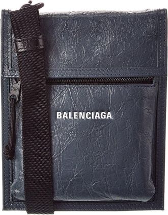 Balenciaga Explorer Leather Pouch