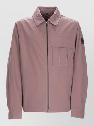 Belstaff oversized single breasted coat