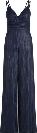 Vera Mont Dames, Jumpsuits & Playsuits, Blauw, Maat: XL Leer