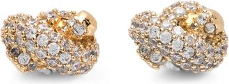 Kate Spade New York Sailor Crystal-embellished Heart Earrings