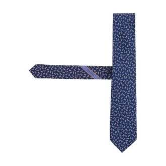 Ferragamo Salvatore Ferragamo Ties Navy - male - Ferragamo - Ties - Blue - ONE SIZE - Accessories
