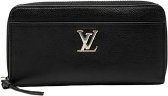 Louis Vuitton Pre-owned Lockme Zippy Wallet - Dames - Vintage Accessoires - Zwart - ONE Size - Vintage