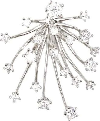 Panconesi Accessoires, Dames, Wit, ONE Size, P Oorbellen Klein